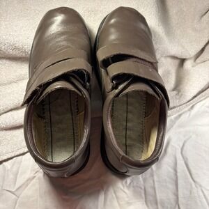 Mt. Emey Men's Brown Leather Supra-Depth Athletic Walking Shoes PUSole 802-4E 12